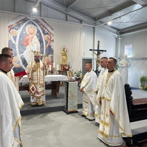 ​Grkokatolička liturgija na blagdan sv. Ćirila i Metoda u Bogoslužnom prostoru bl. Alojzija Stepinca na Kaptolu